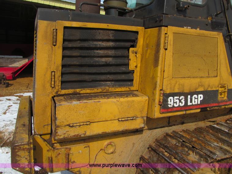 image for item F5968 Caterpillar 953 LGP track loader