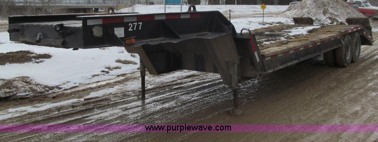 image for item F5970 1955 tandem axle military trailer