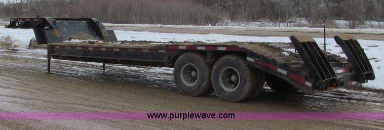 image for item F5970 1955 tandem axle military trailer