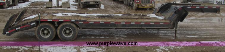 image for item F5970 1955 tandem axle military trailer