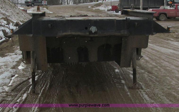 image for item F5970 1955 tandem axle military trailer