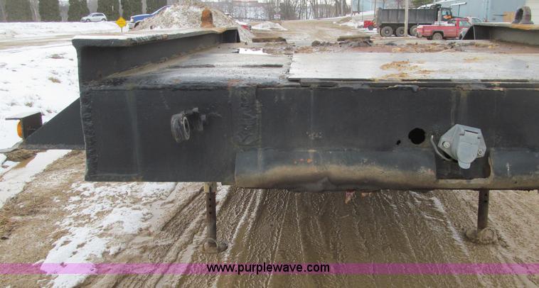 image for item F5970 1955 tandem axle military trailer