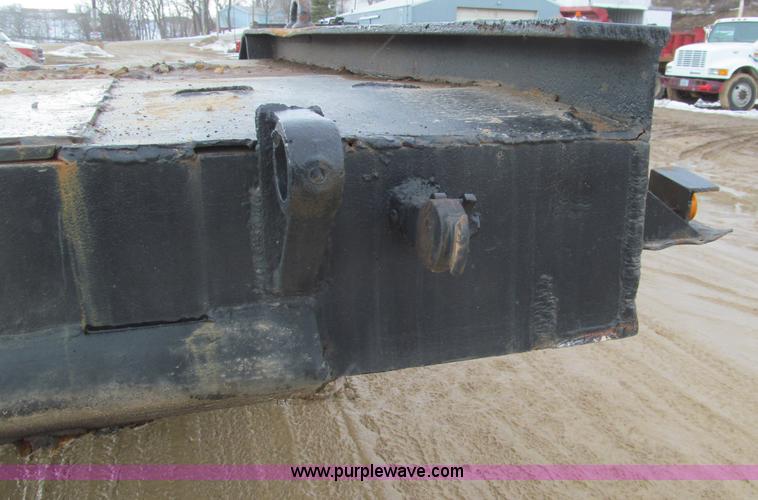 image for item F5970 1955 tandem axle military trailer