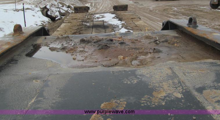 image for item F5970 1955 tandem axle military trailer