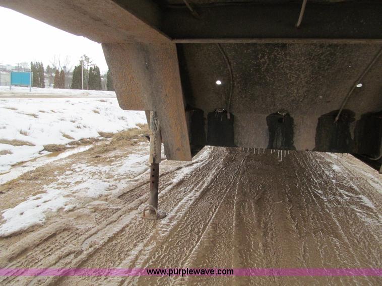 image for item F5970 1955 tandem axle military trailer