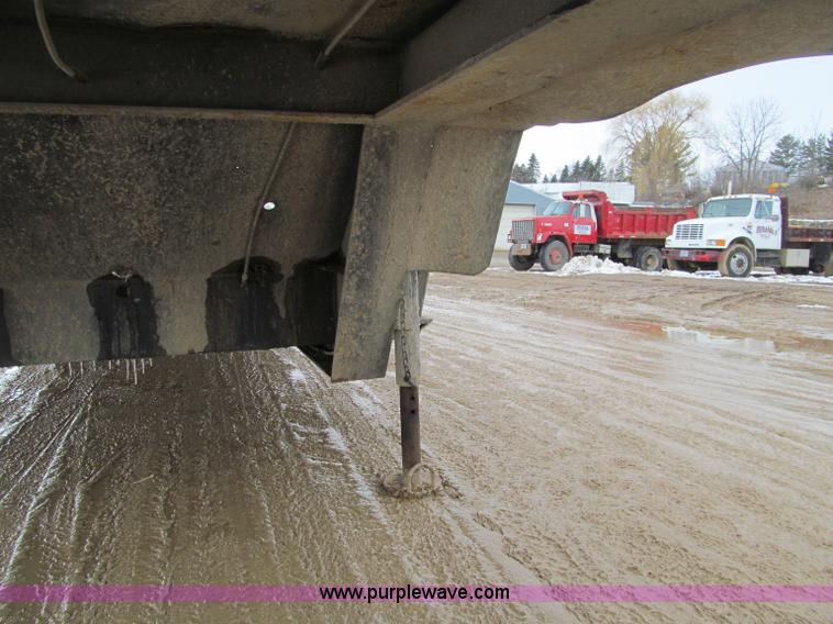 image for item F5970 1955 tandem axle military trailer