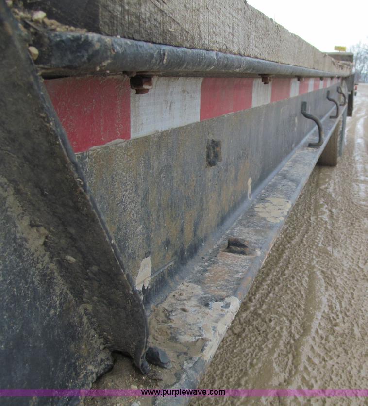 image for item F5970 1955 tandem axle military trailer