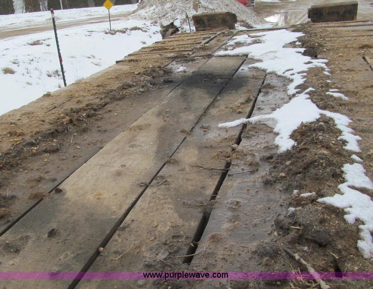 image for item F5970 1955 tandem axle military trailer