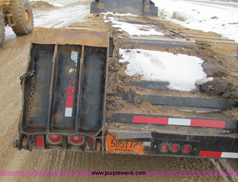 image for item F5970 1955 tandem axle military trailer