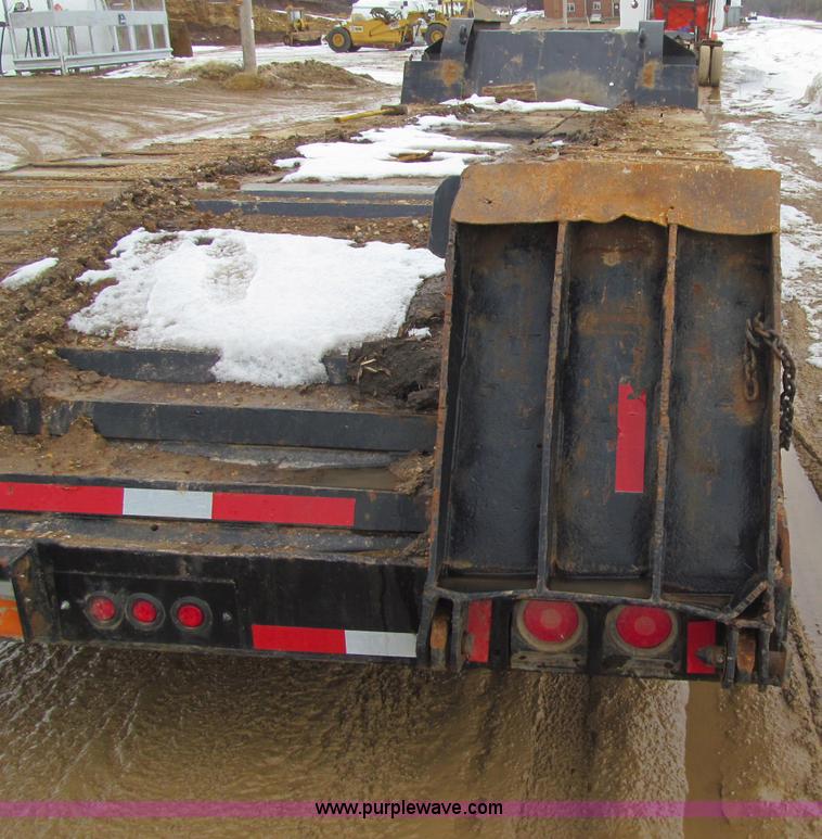 image for item F5970 1955 tandem axle military trailer