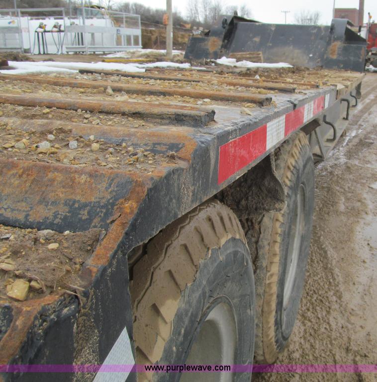 image for item F5970 1955 tandem axle military trailer