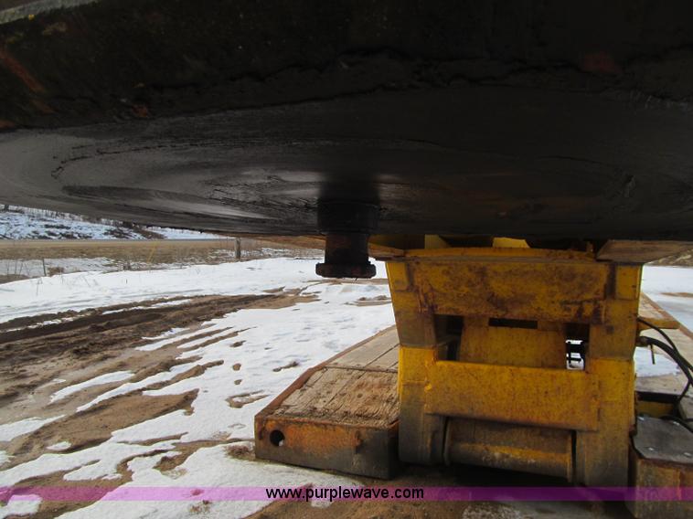 image for item F5972 1991 Rogers triple axle lowboy trailer