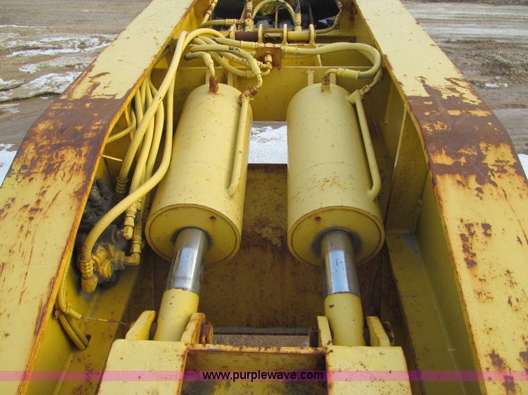 image for item F5972 1991 Rogers triple axle lowboy trailer