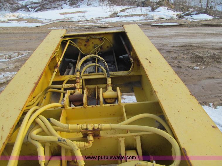 image for item F5972 1991 Rogers triple axle lowboy trailer