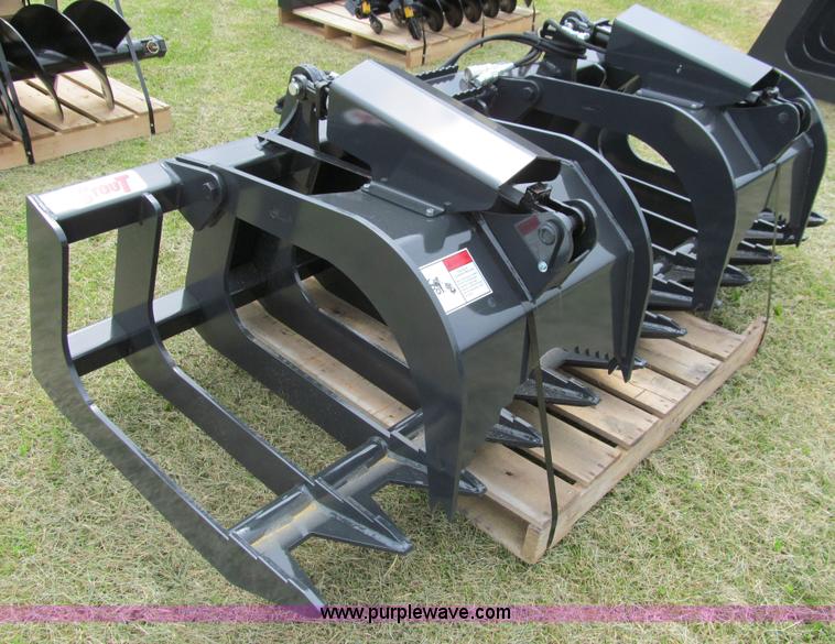 image for item F5980 Stout XHD84 brush grapple attachment