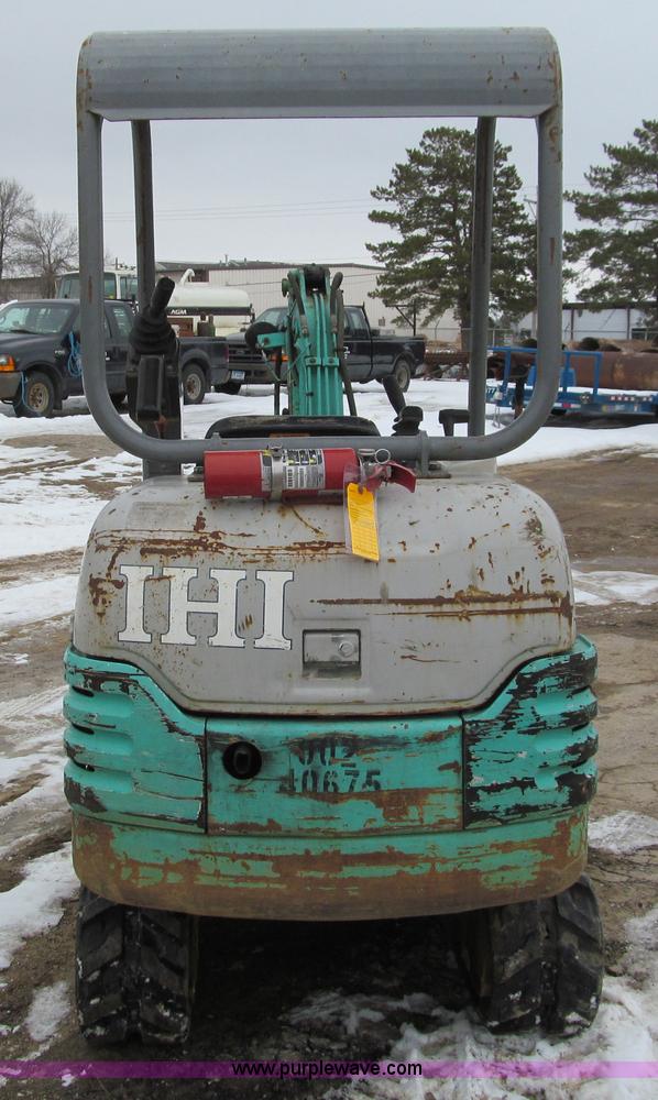 image for item I9818 1998 IHI 18J mini excavator