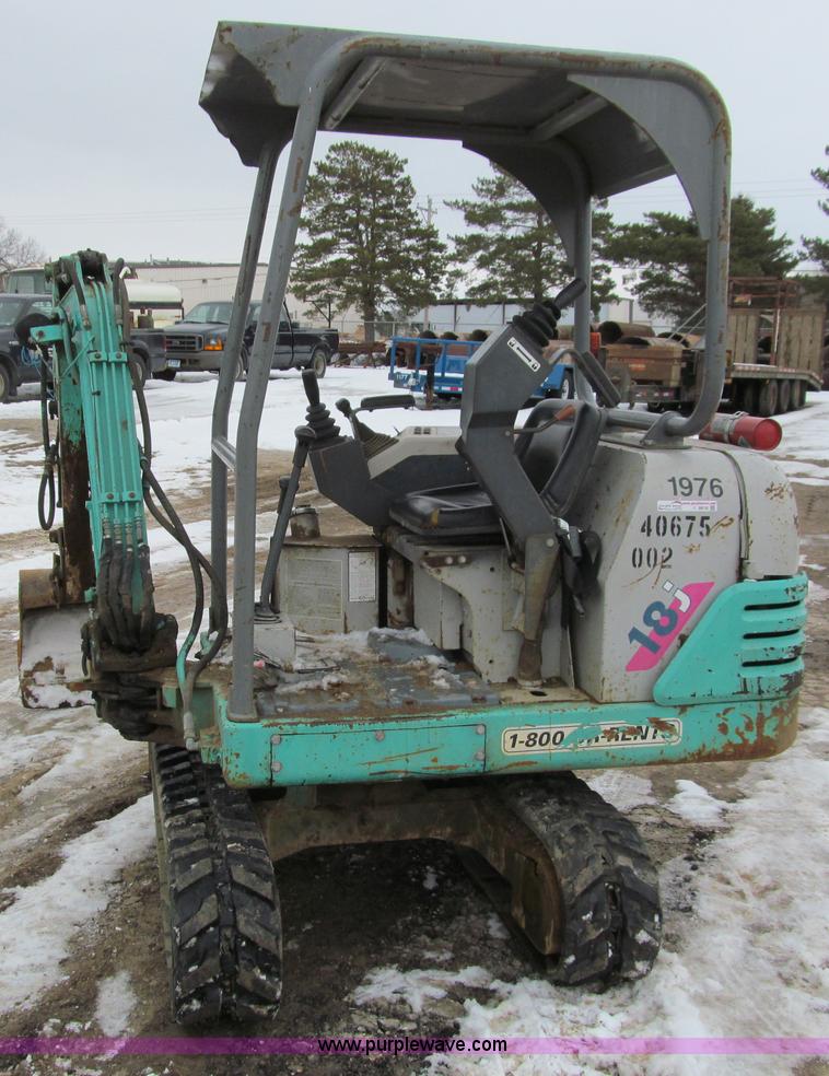 image for item I9818 1998 IHI 18J mini excavator