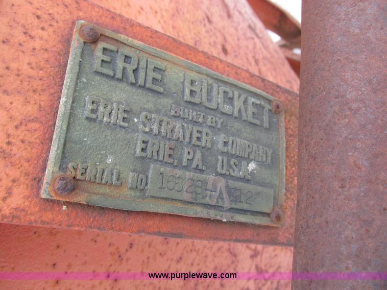 image for item I9826 Erie concrete bucket attachment