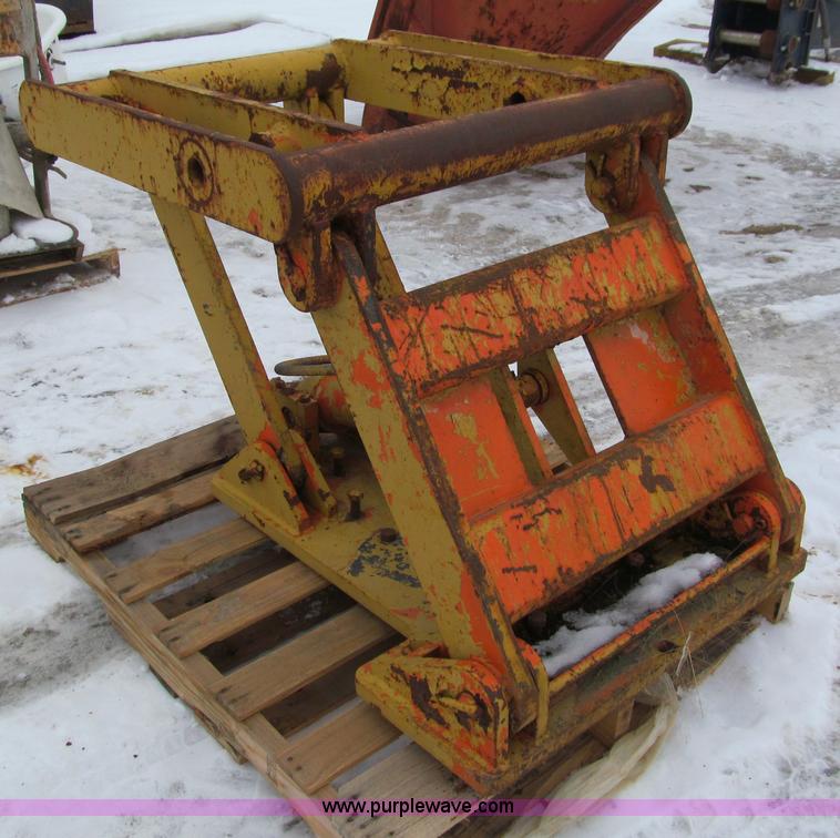 image for item I9829 Balderson BLO-12 front mount V-plow attachment