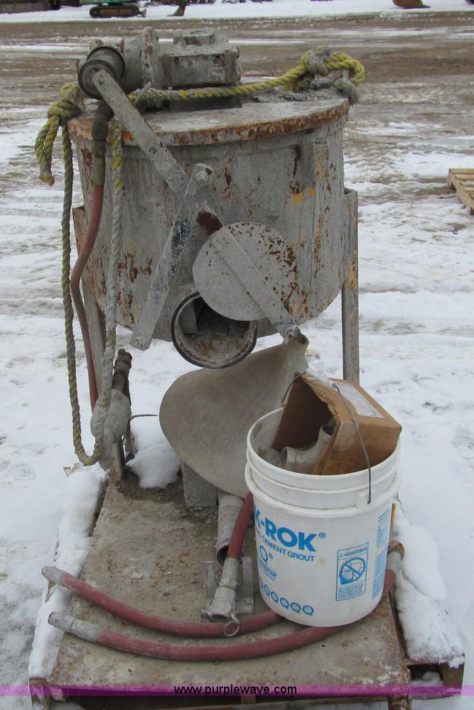 image for item I9830 Chem-Grout grout mixing machine