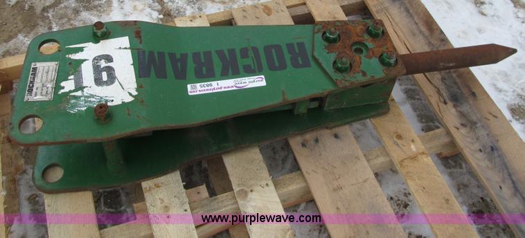 image for item I9835 2003 Rockram 565R hammer attachment
