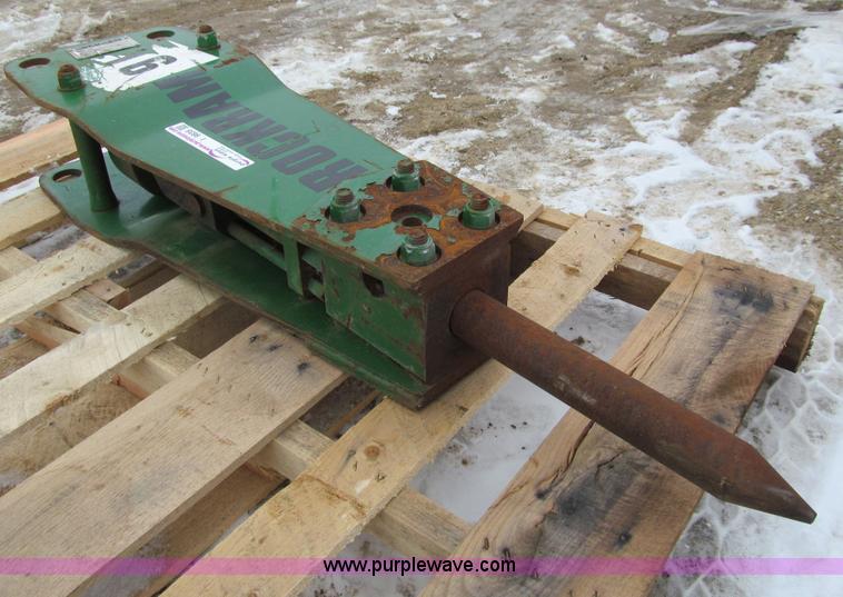 image for item I9835 2003 Rockram 565R hammer attachment