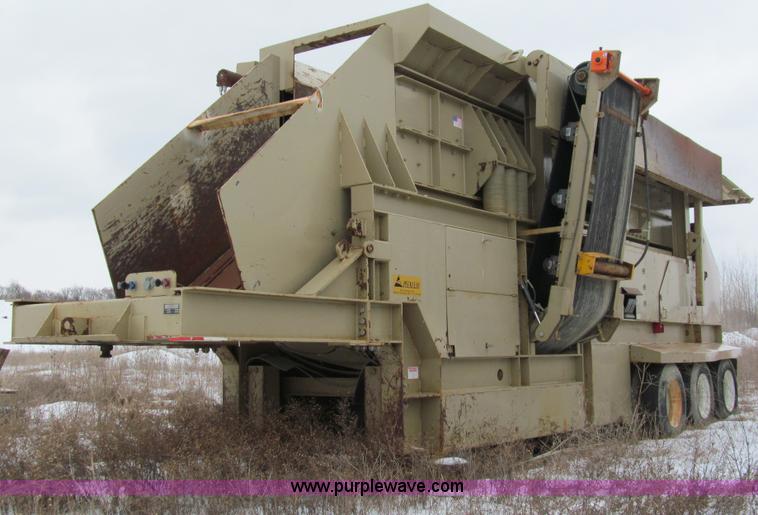 image for item I9841 2007 Peerless portable rip rap plant