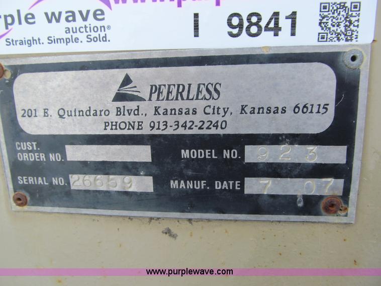 image for item I9841 2007 Peerless portable rip rap plant