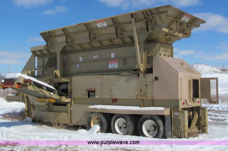 image for item I9841 2007 Peerless portable rip rap plant