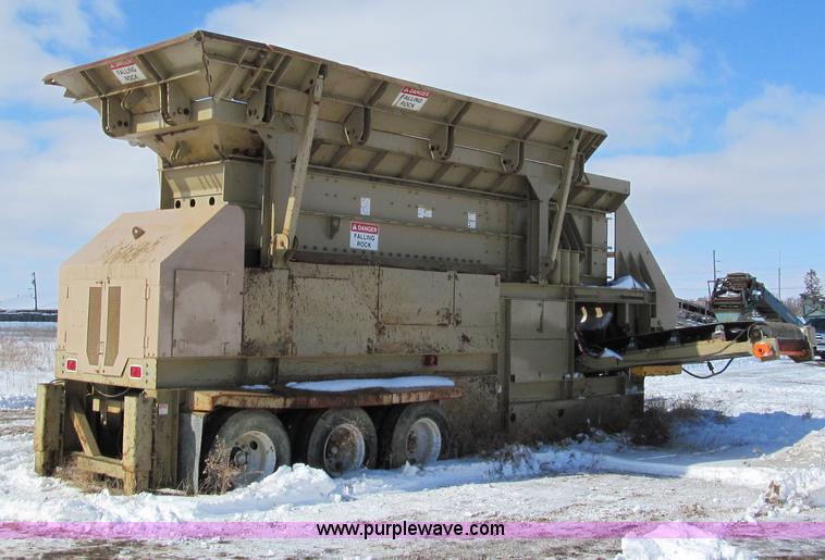 image for item I9841 2007 Peerless portable rip rap plant