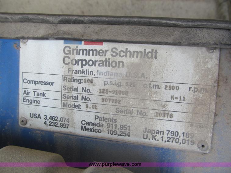 image for item I9846 Air compressor and welder