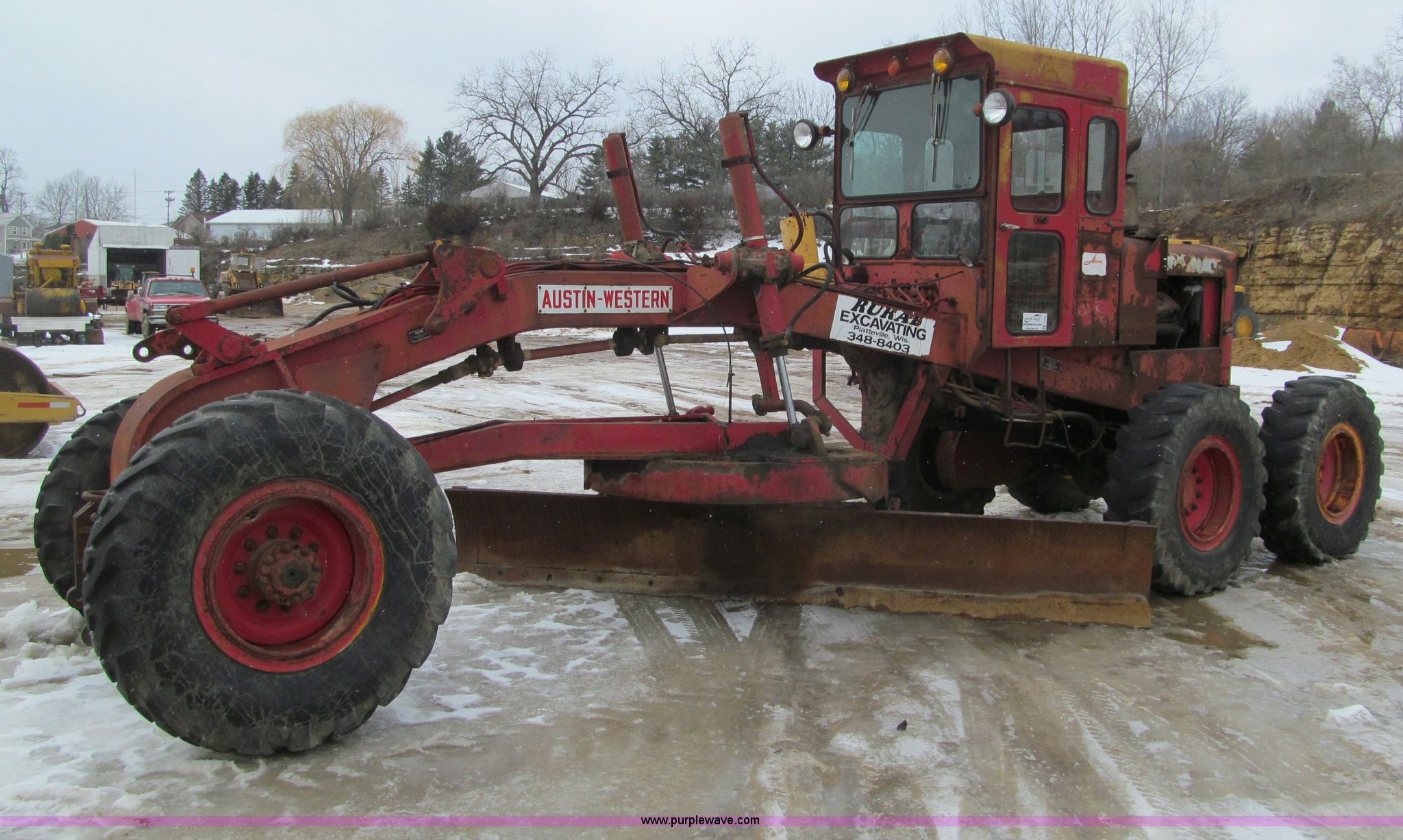 Austin Western motor grader in Platteville, WI Item F5966 sold