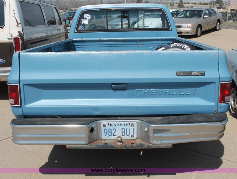 image for item D8019 1982 Chevrolet Scottsdale 10 pickup truck
