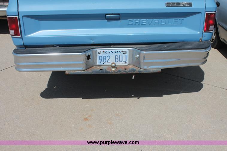 image for item D8019 1982 Chevrolet Scottsdale 10 pickup truck