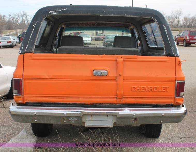 image for item D8035 1983 Chevrolet K5 Blazer SUV