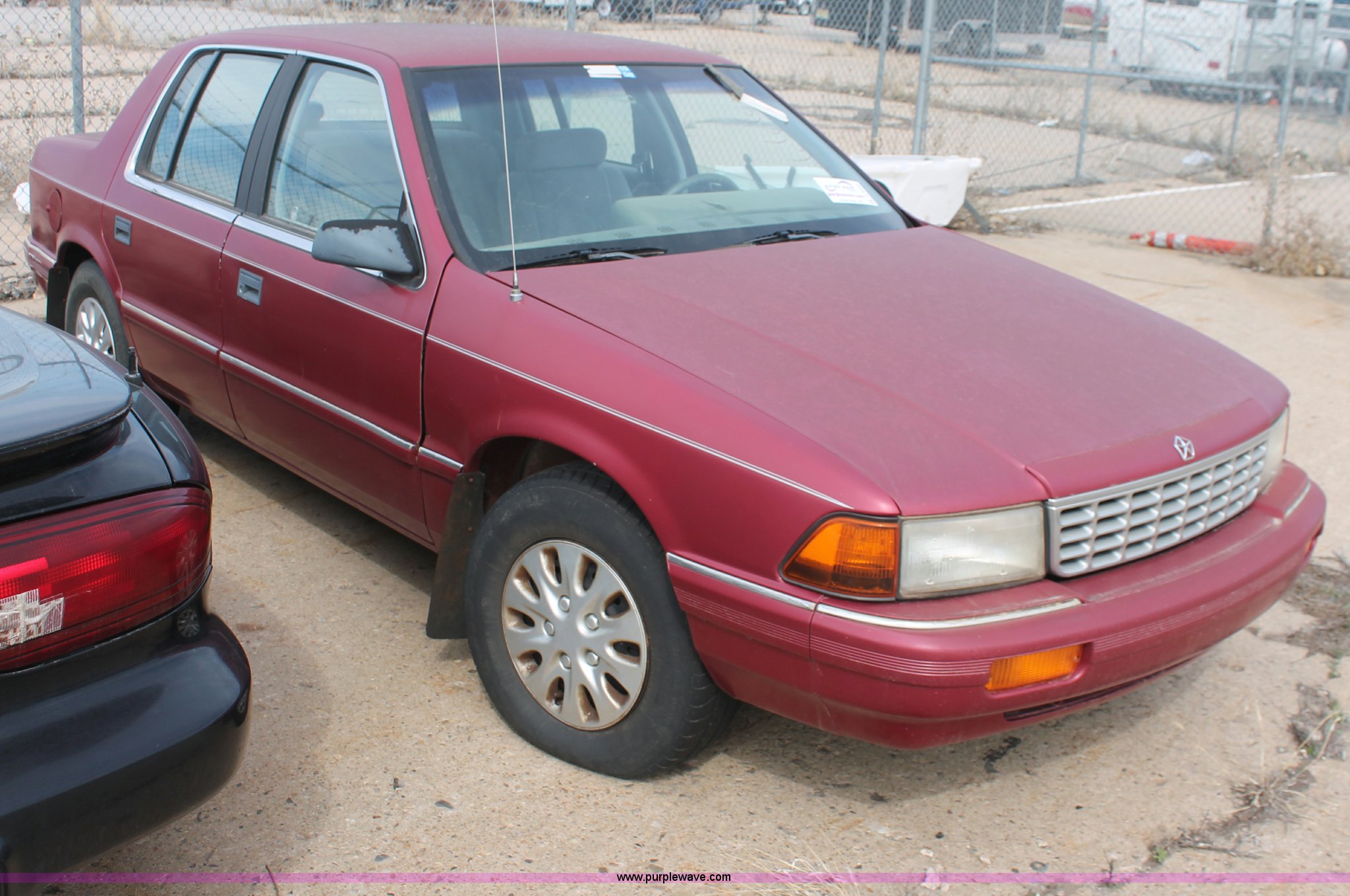 1993 Plymouth Acclaim in Ft. Riley, KS Item D8039 sold Purple Wave