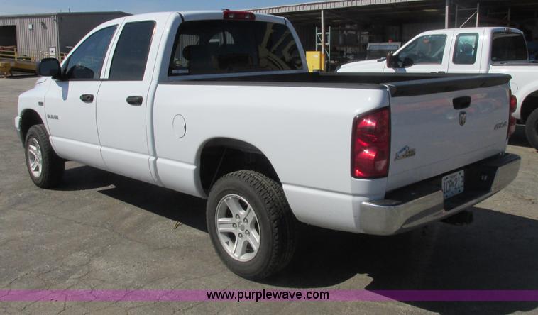 image for item AB9418 2008 Dodge Ram 1500 Big Horn Quad Cab pickup truck