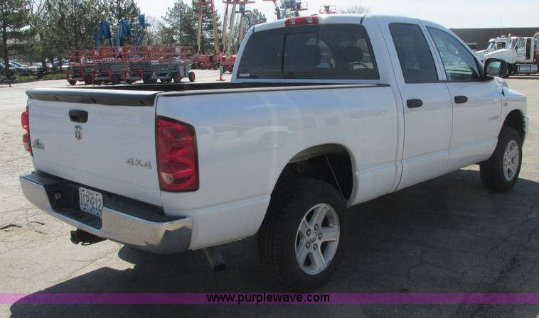 image for item AB9418 2008 Dodge Ram 1500 Big Horn Quad Cab pickup truck
