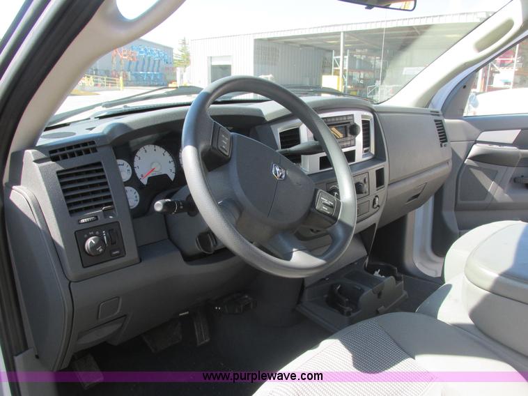 image for item AB9418 2008 Dodge Ram 1500 Big Horn Quad Cab pickup truck