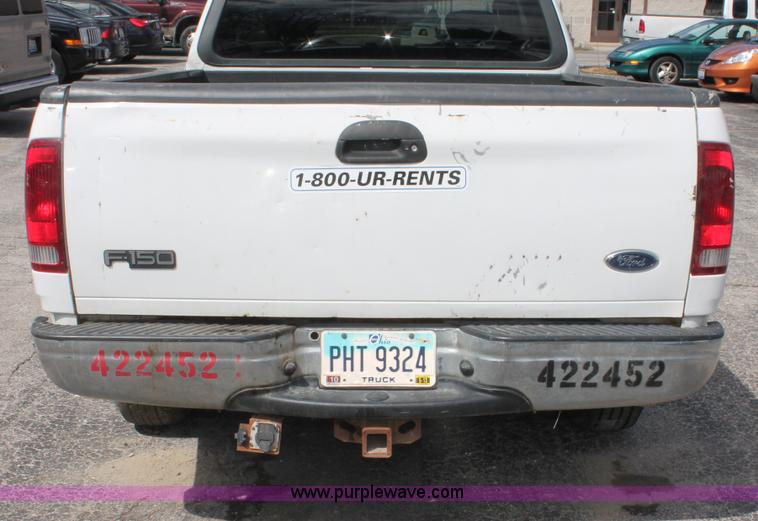 image for item E3297 2002 Ford F150 XLT SuperCab pickup truck