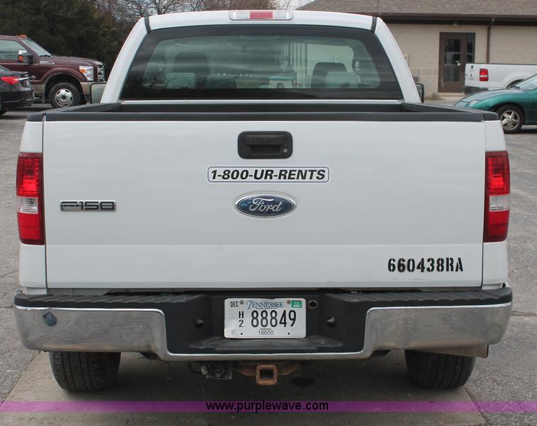 image for item E3329 2007 Ford F150 XLT SuperCab pickup truck