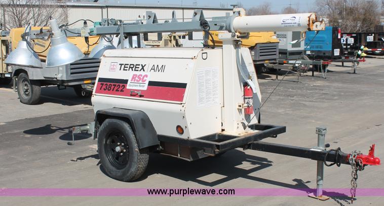 image for item E3338 2008 Terex Amida AL4000 light tower/generator