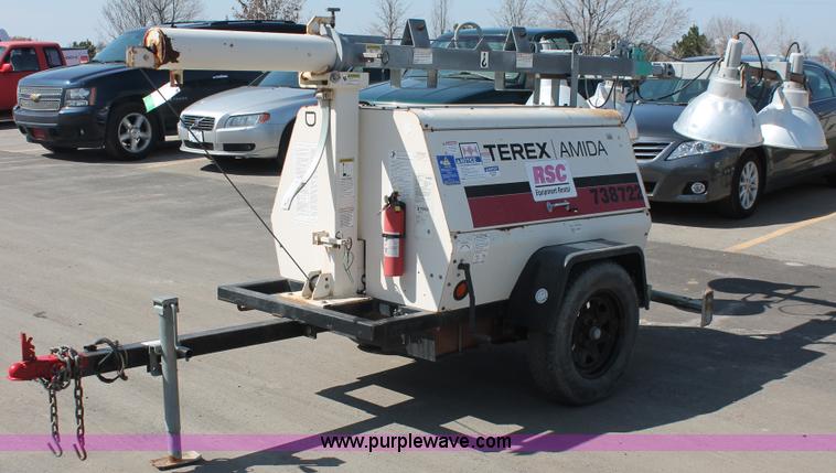 image for item E3338 2008 Terex Amida AL4000 light tower/generator