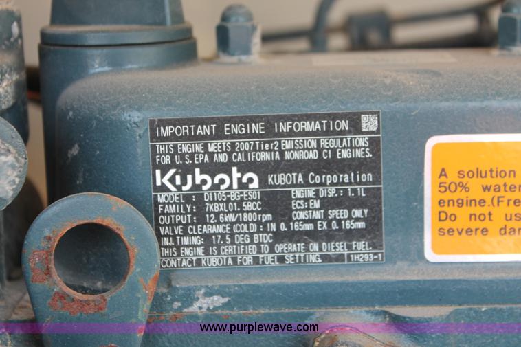 image for item E3338 2008 Terex Amida AL4000 light tower/generator