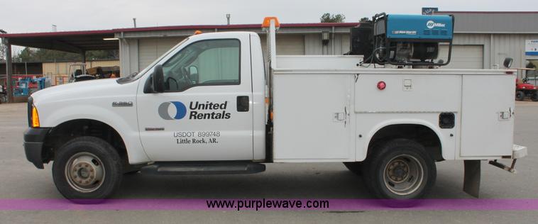image for item E3339 2007 Ford F350 XL Super Duty service truck