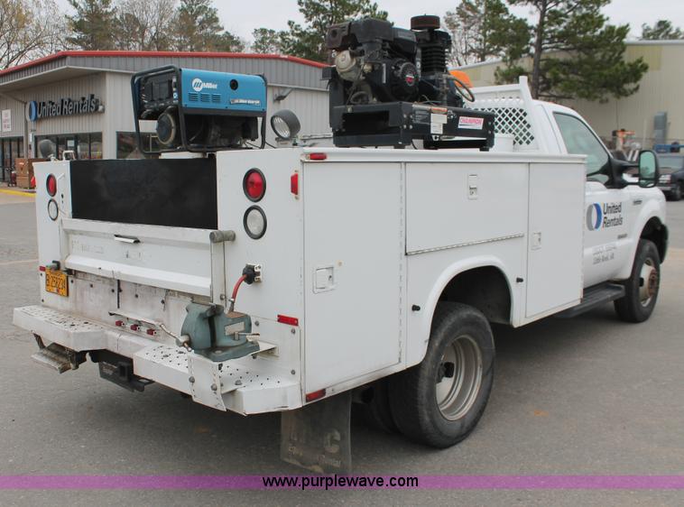 image for item E3339 2007 Ford F350 XL Super Duty service truck