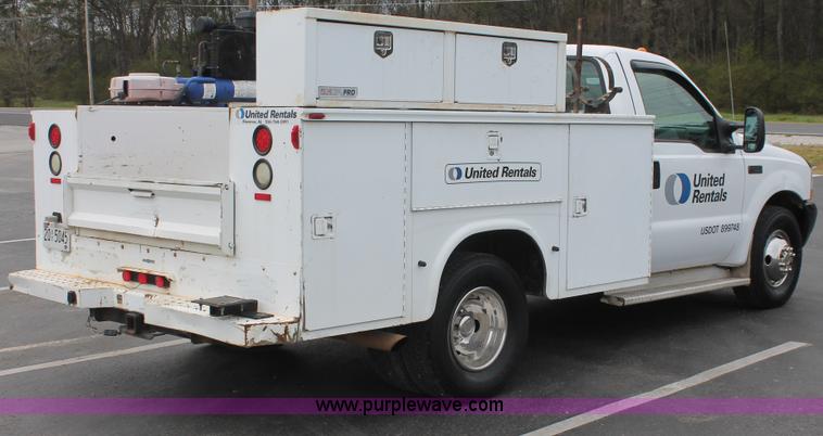 image for item E3342 2004 Ford F350 XL Super Duty service truck