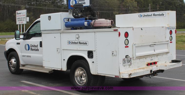 image for item E3342 2004 Ford F350 XL Super Duty service truck