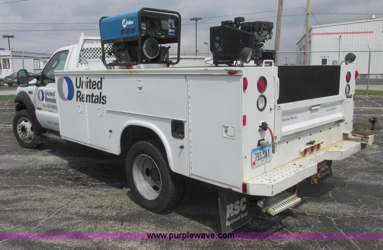 image for item E7184 2007 Ford F550 XL Super Duty service truck