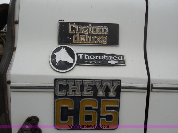 image for item A5154 1976 Chevrolet C65 Custom Deluxe grain truck